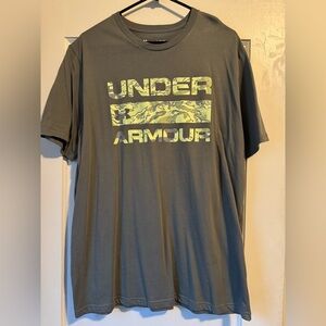 Extra Large Olive Green Under Armour Graphic Tree